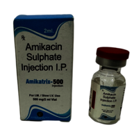 Amikacin Sulphate 500 Mg - Brand Name: Amikatrix-500 Inj.
