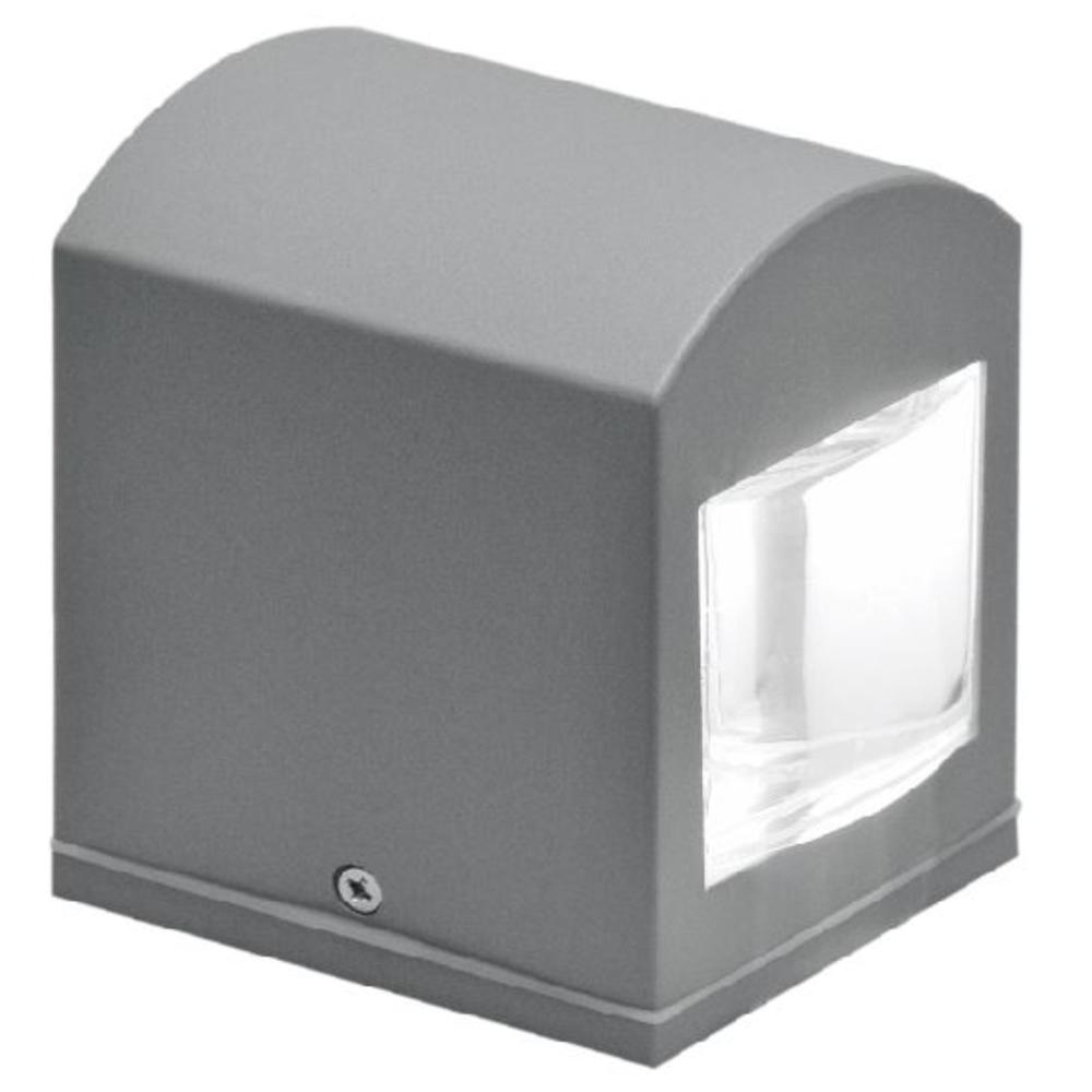 LUKER 1 X 3W HALO W10 OUTDOOR WALL LIGHT (LODSG-9)