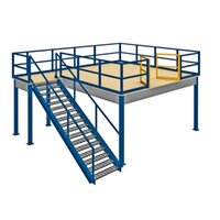 Modular Mezzanine Floor - Capacity: 2000 Kg