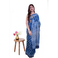 block print sarees