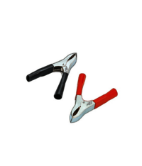 Car Battery Clamp Battery Cable Clip - Copper & Zinc-coated Steel, Insulated Handles, Corrosion-resistant, 12v/24v Compatible | Secure Grip, Efficient Power Transfer