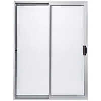 Aluminium Sliding Door - Color: White