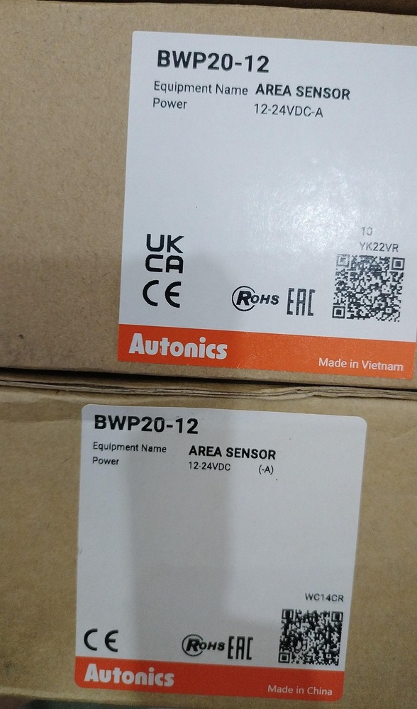 AUTONICS AREA SENSOR 12-24VDC, BWP20-12