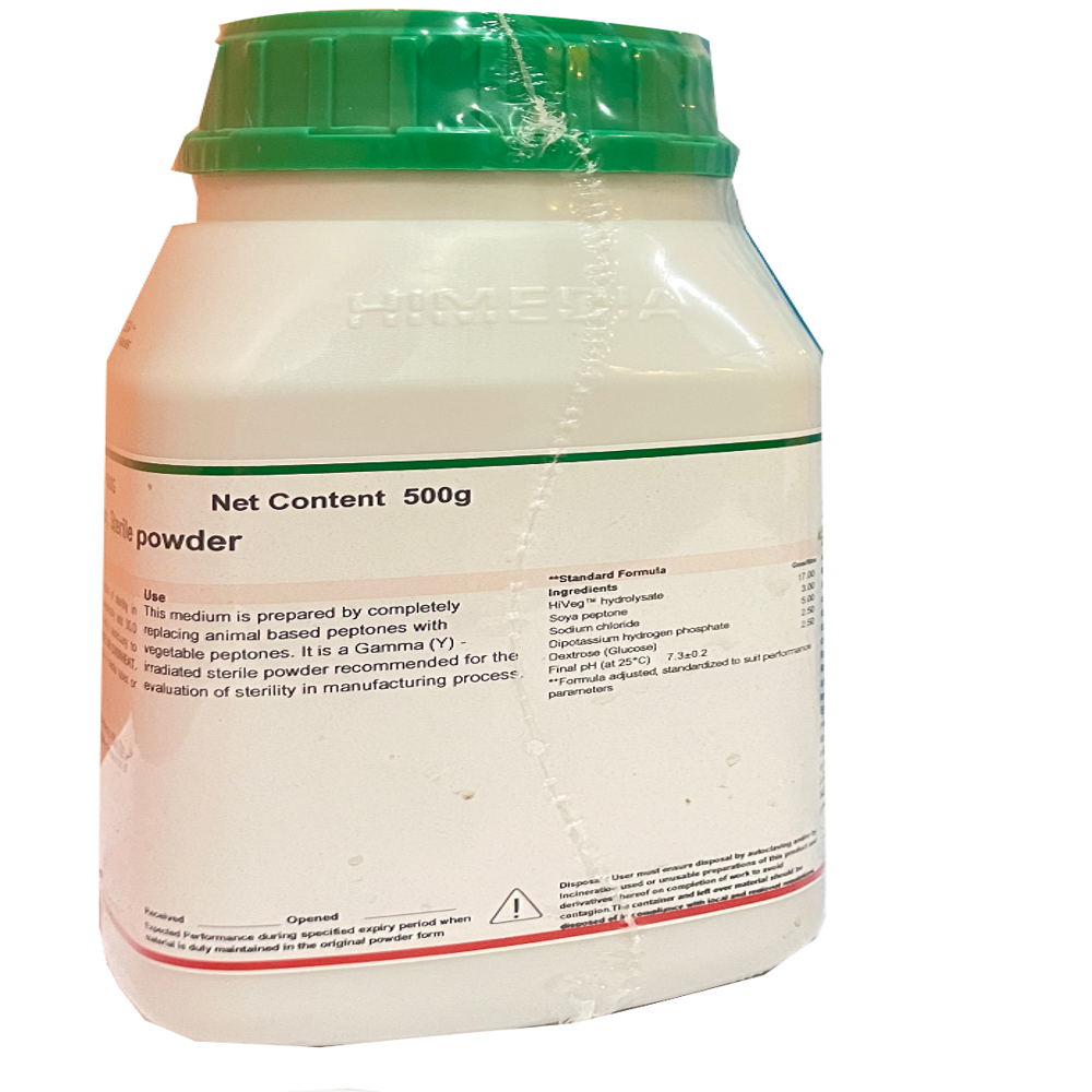 Soyabean Hive Medium Sterile Powder (Tryptone - Shelf Life: 12 Months