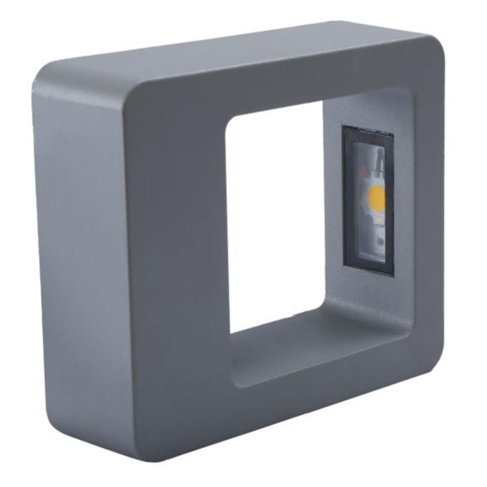LUKER 3W HALO W16 OUTDOOR WALL LIGHT (LARCS5)
