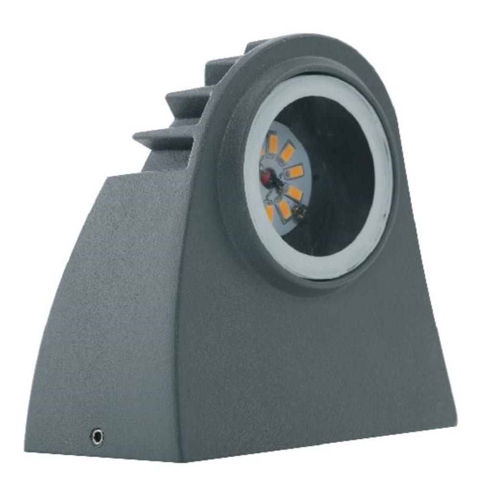 LUKER 5W HALO W17 OUTDOOR WALL LIGHT (LWRCR6)