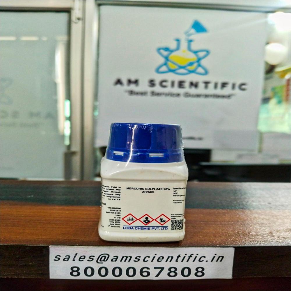 Mercuric Sulphate 98% AR ACS 50g