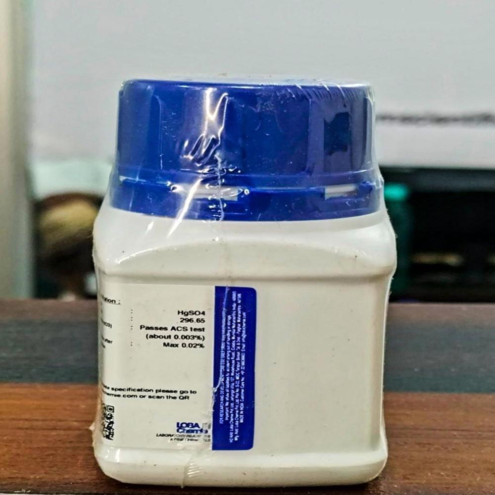 Mercuric Sulphate Ar - Cas No: 7783-35-9