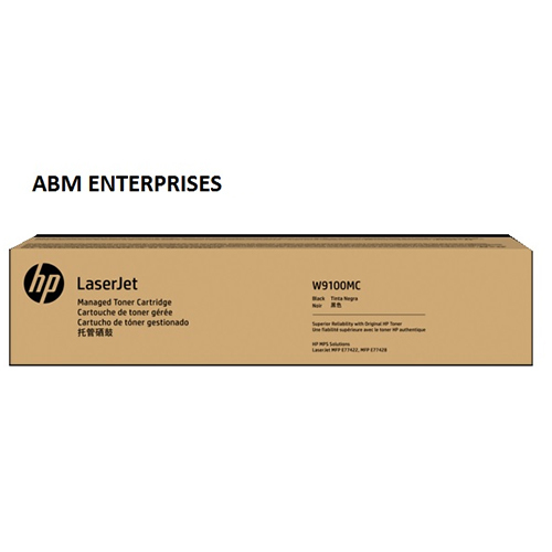 HP W9100MC Black Managed Toner Cartridge