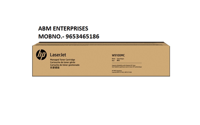 HP W9100MC Black Managed Toner Cartridge
