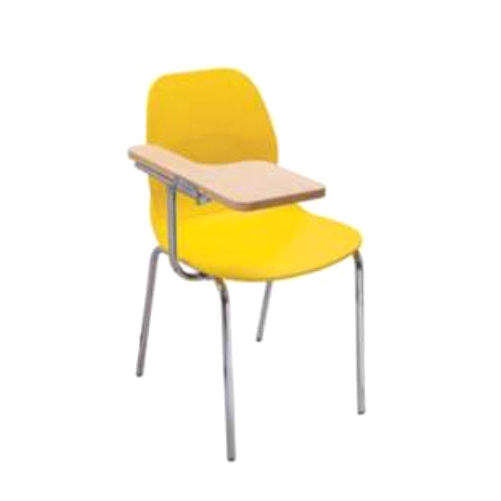 Durable Student Chair With Attached Writing Pad