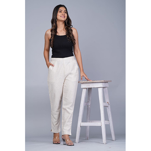 Cotton White Pant