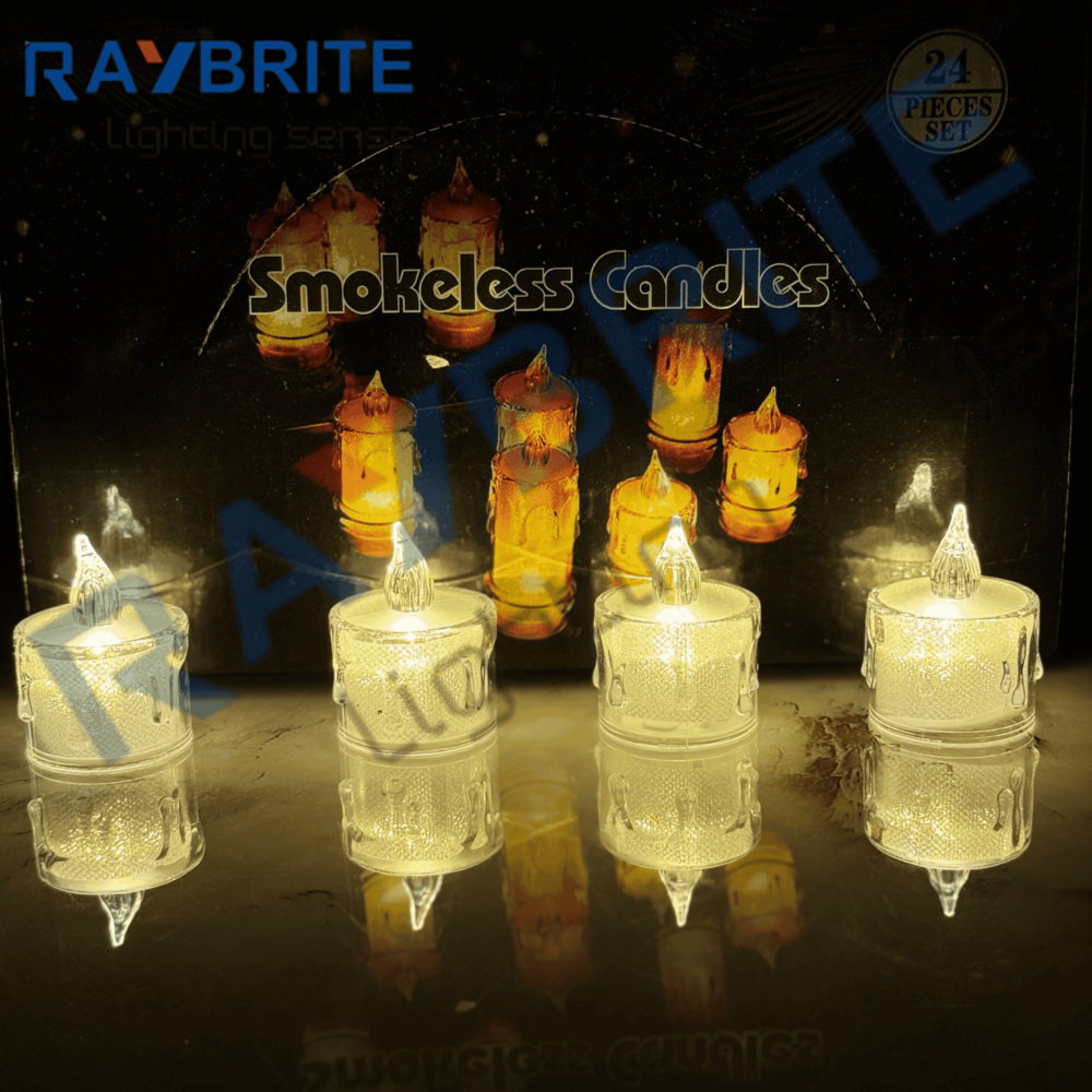 Led Candle Frosted - Color: Warm White