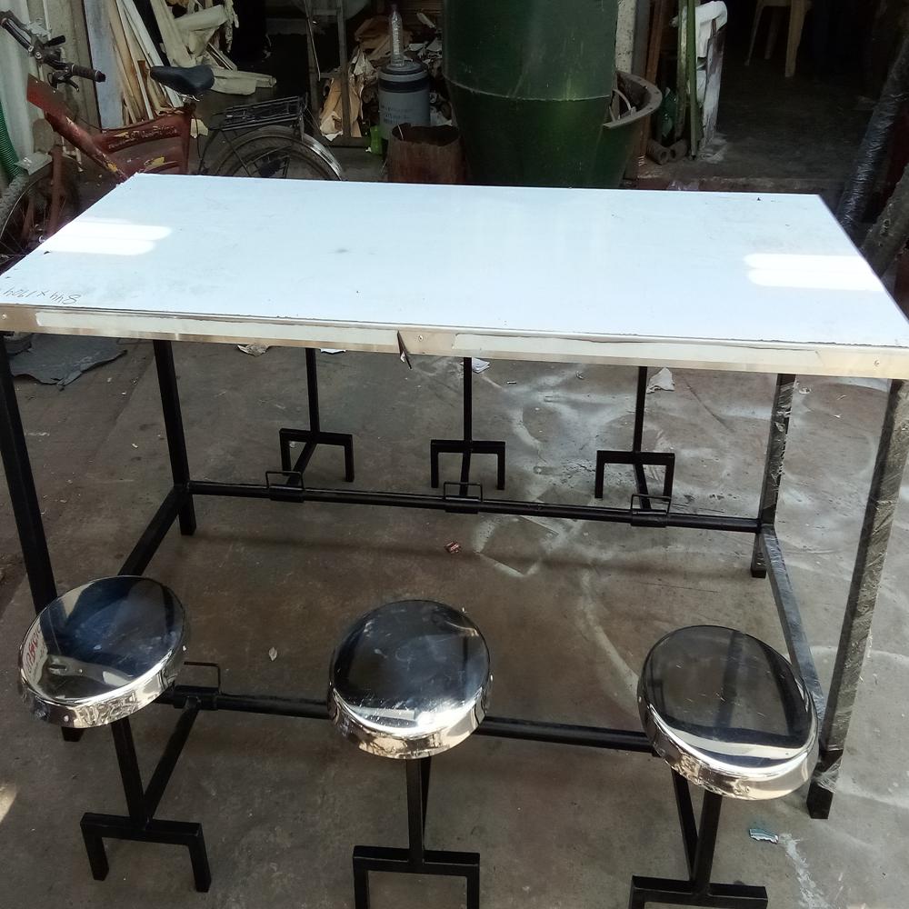 Stainless Steel Canteen Dining Table - Brand Name: Rara Pharmatech And Surgicals