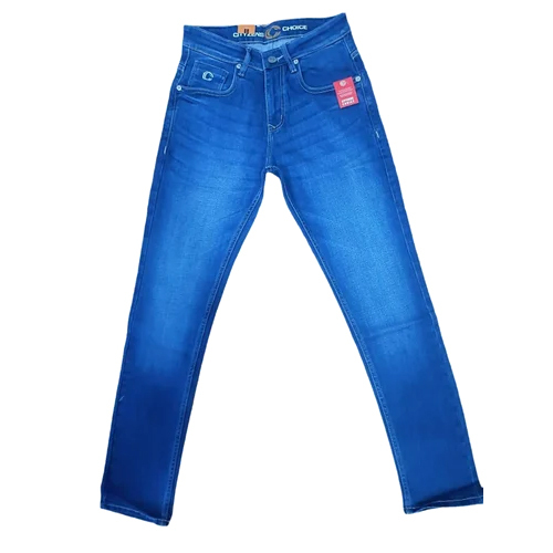 Light Fade Men Denim Jeans - Color: Blue