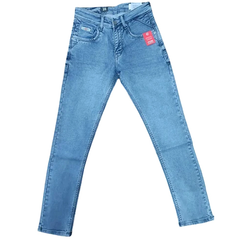 Heavy Fade Men Denim Jeans - Color: Blue