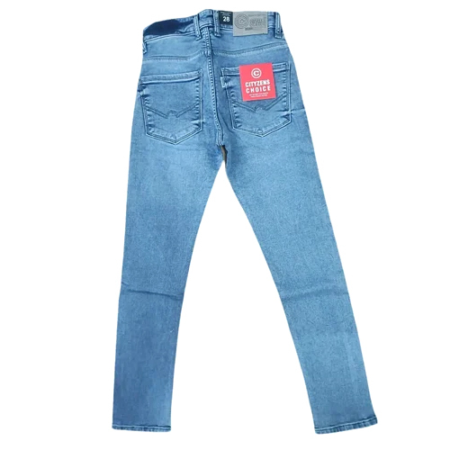 Heavy Fade Men Denim Jeans - Color: Blue