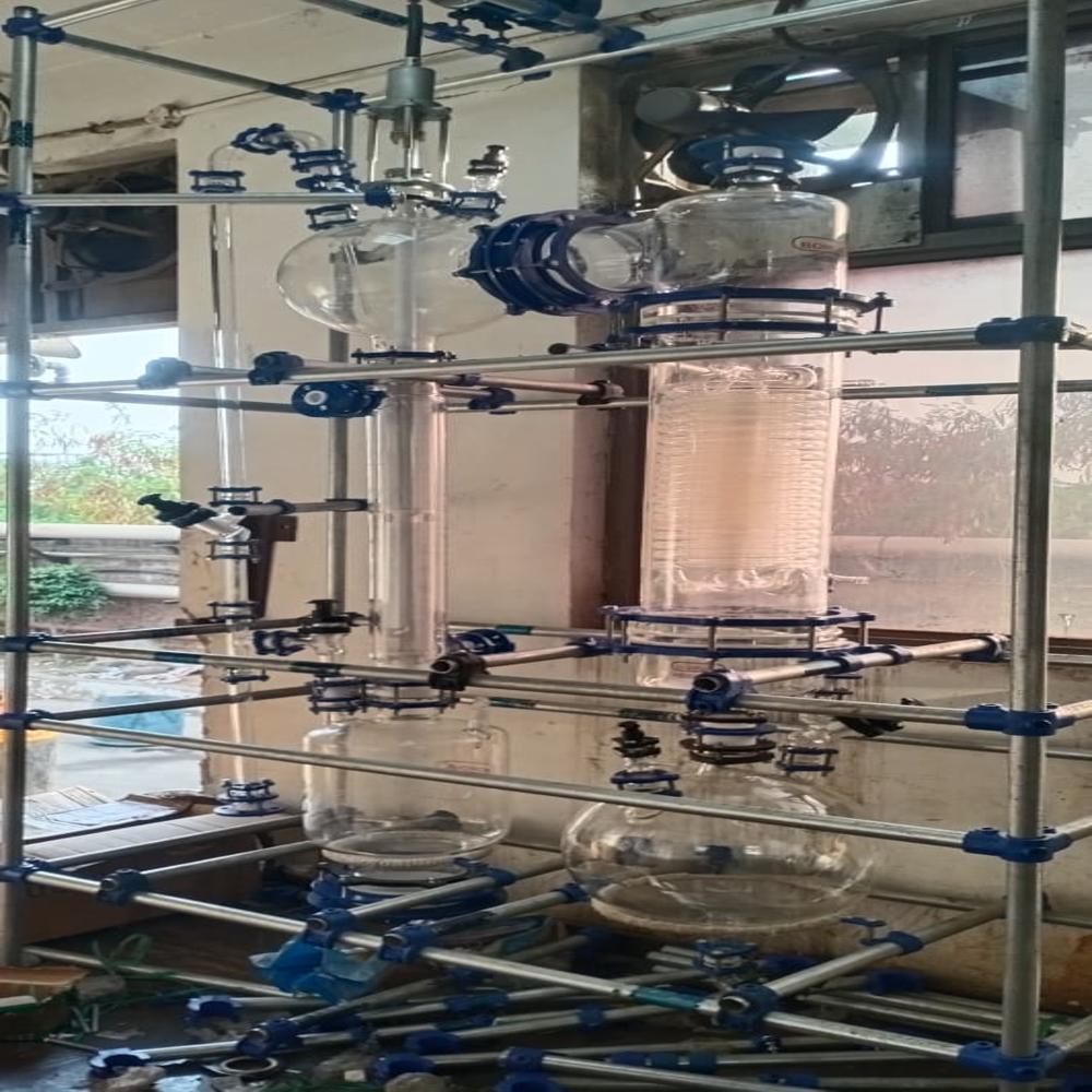 डीस्टिलेशन असेंबली ओवर GLR