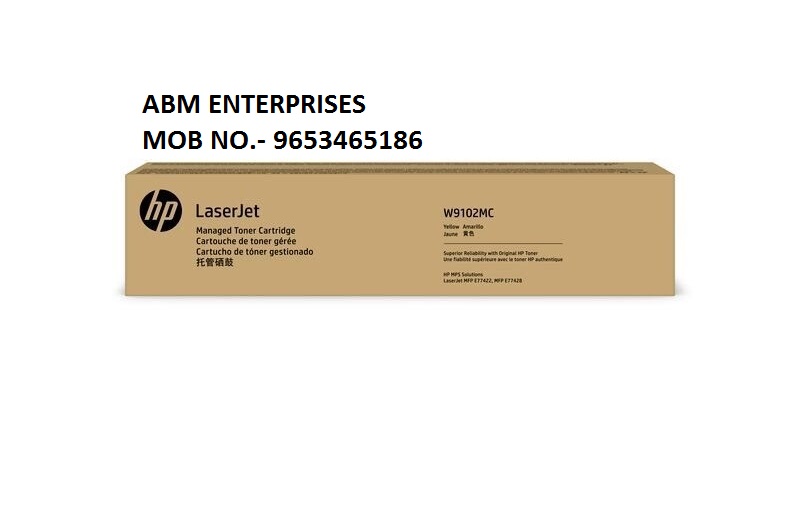 HP W9102MC Yellow Toner Cartridge