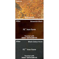 Rust Converter - Polymer Based, Coverage 150 Sq Ft, Brownish Black Film | Rust To Stable Complex, Eco-friendly Primer For Steel Protection