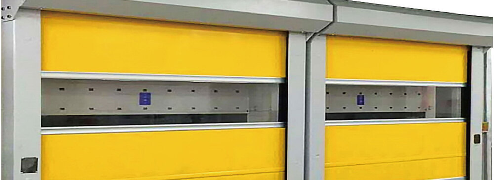 High Speed Rapid Door - Frame Material: Steel