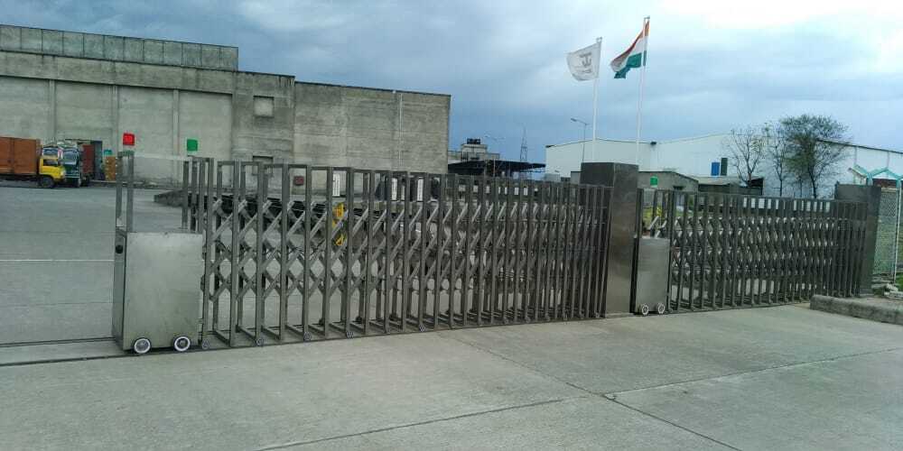 Automatic Security Gate - Frame Material: Stainless Steel