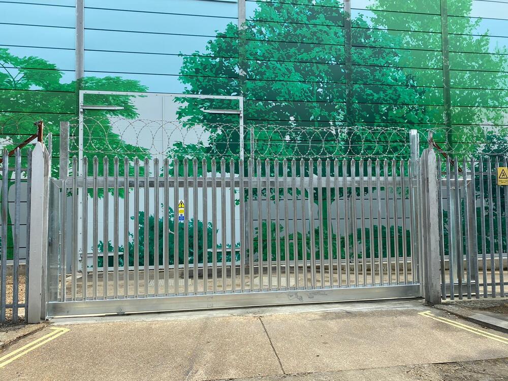 Automatic Security Gate - Frame Material: Stainless Steel