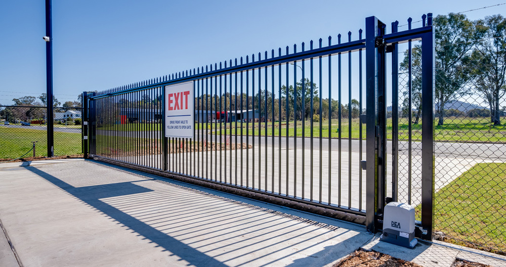 Automatic Security Gate - Frame Material: Stainless Steel