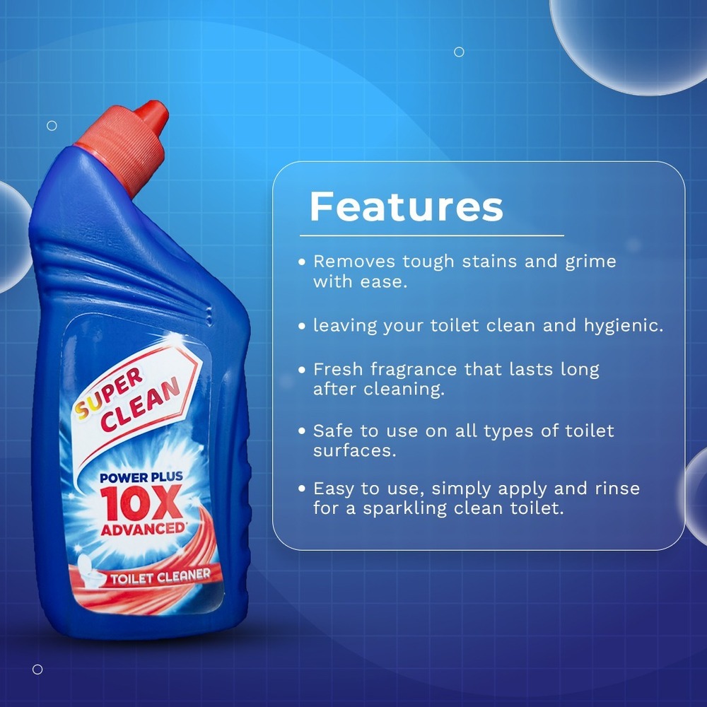 Super clean Toilet Cleaner 500 ML