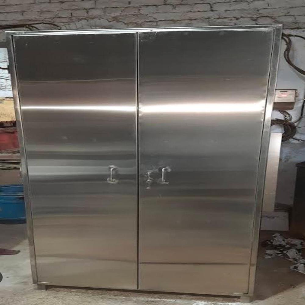 Stainless Steel Cupboard - Color: Silver