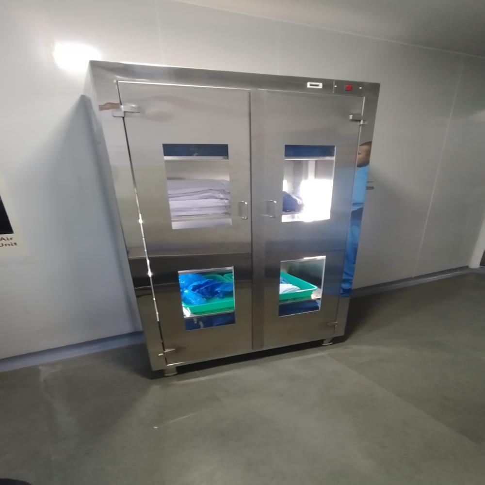 Stainless Steel Cupboard - Color: Silver