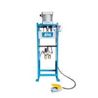 Aluminium Punching Machine - Aluminum, 22 X 20 Mm, Blue | 1 Ton Capacity, Automatic Grade, 240 Volt, Air Compressor Processing, 1 Year Warranty
