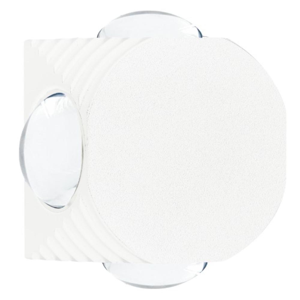 LUKER 4W HALO W27 OUTDOOR WALL LIGHT (LODR04S/LODR04S GY