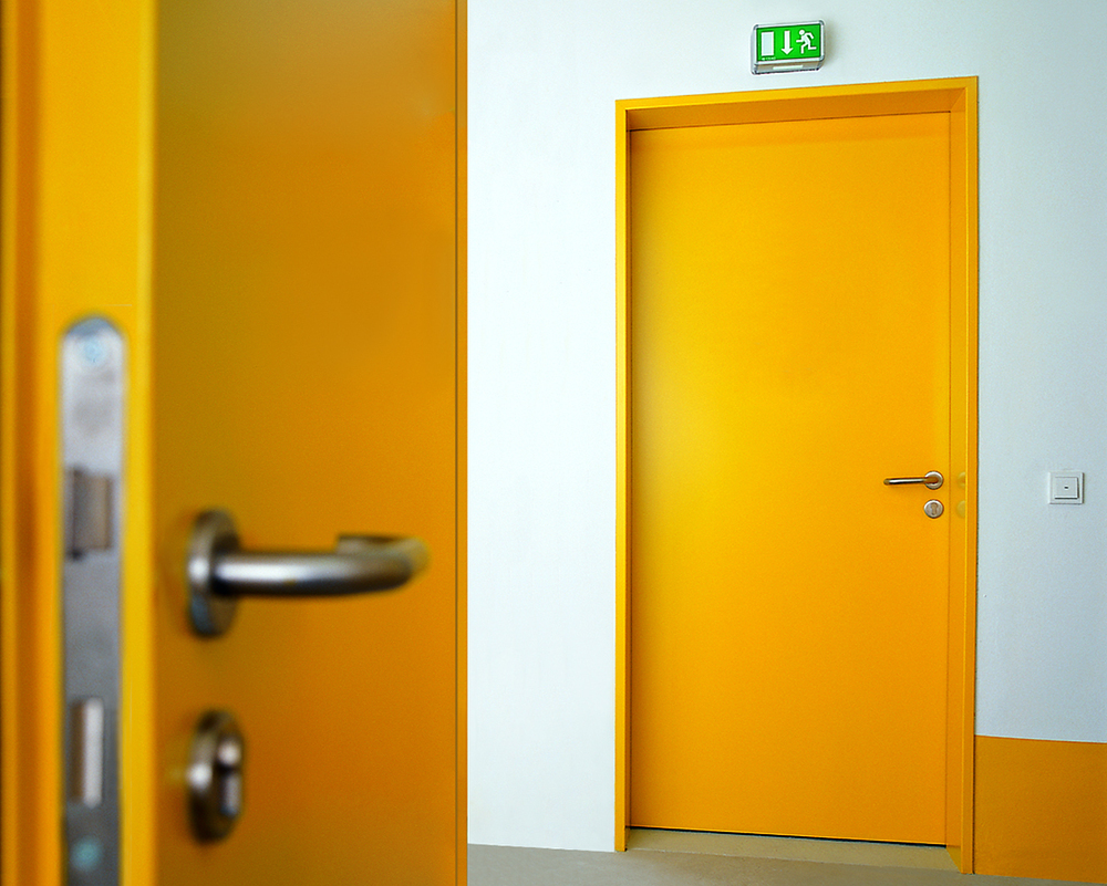 Fire Resistant Doors - Color: As Per Requirtment