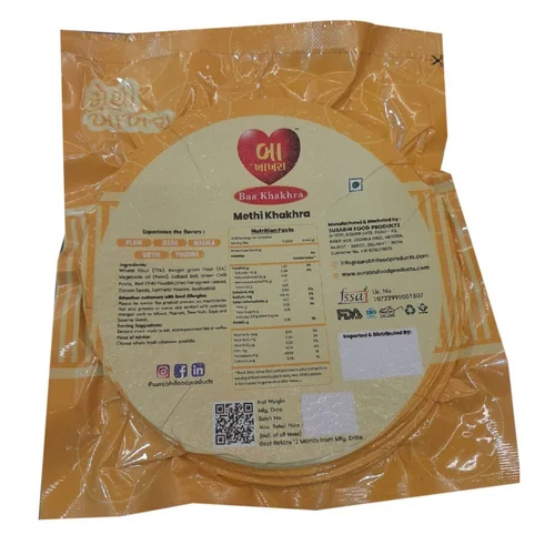 Baa Premium Quality Methi Khakhra