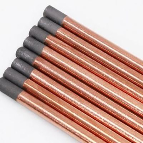 Graphite Electrodes Connected Copper Coated Gouging Carbons - Color: As Per Availability