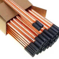 Arc Gouging Electrodes Dc Jointed Copper Graphite Rods - Color: As Per Availability