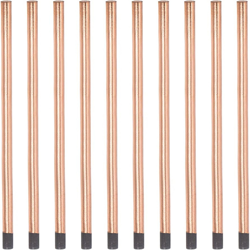 11X305 Mm Gouging Carbon Electrode For Gouging Torch - Color: As Per Availability