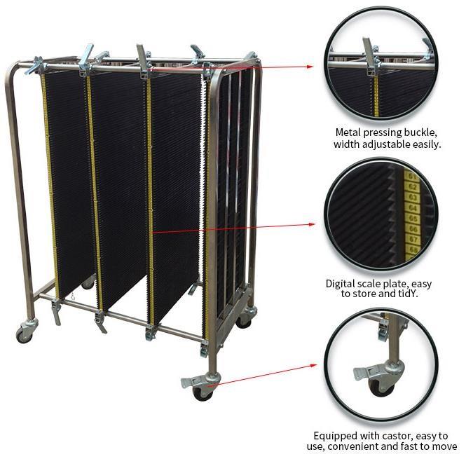 ESD PCB STORAGE TROLLEY