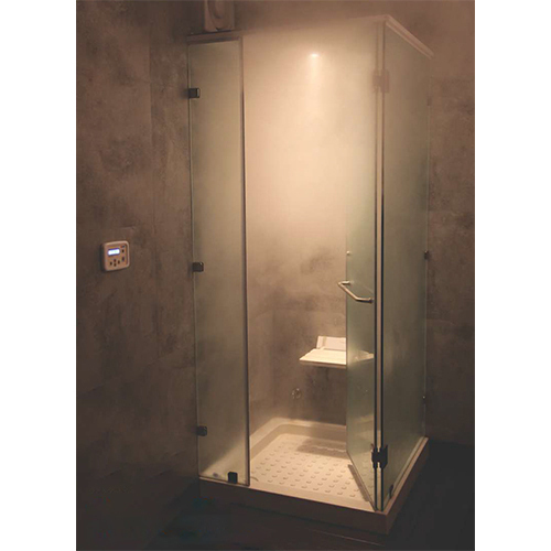 गिलास स्टीम बाथ