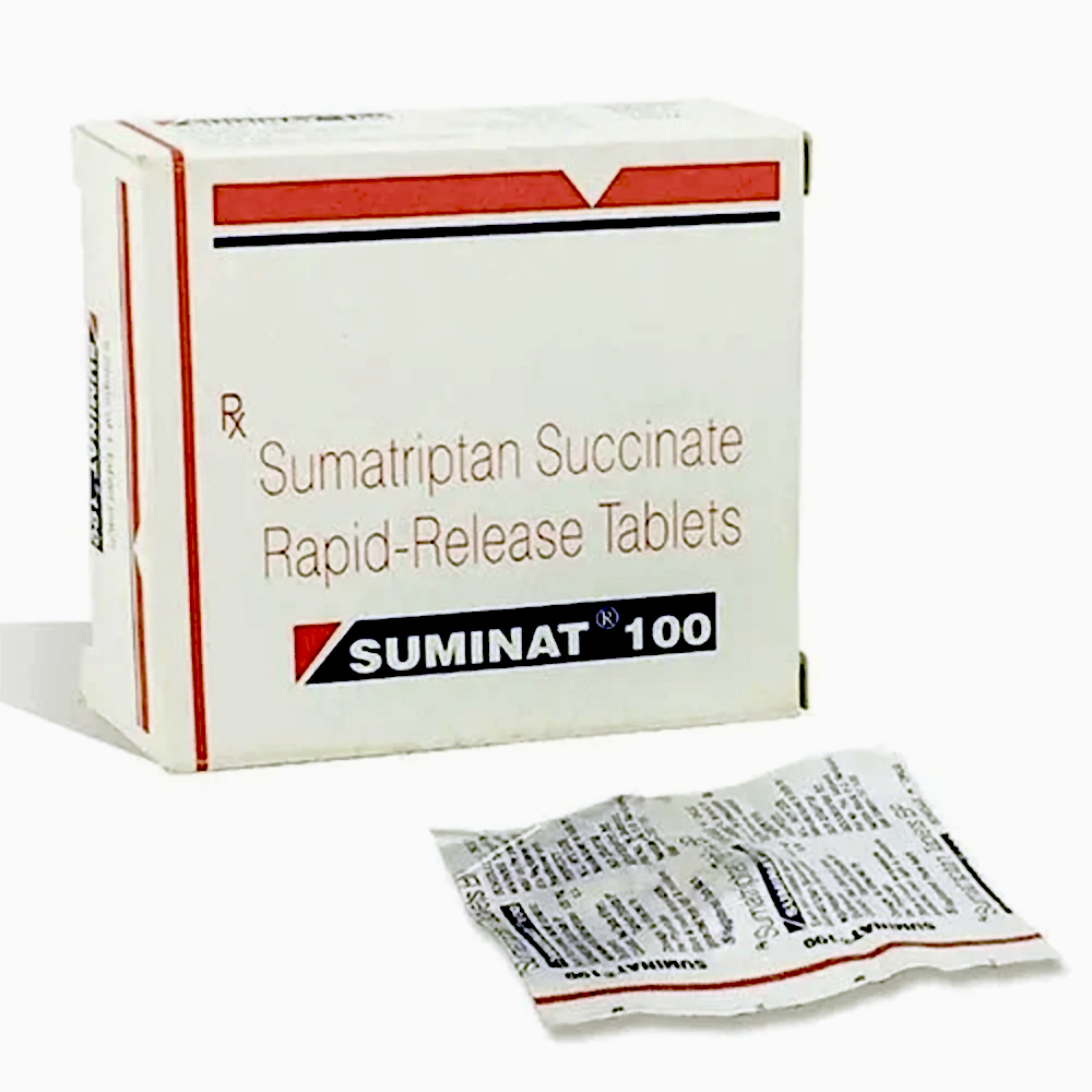 Sumatriptan Succinate Tablets 100mg Suminat