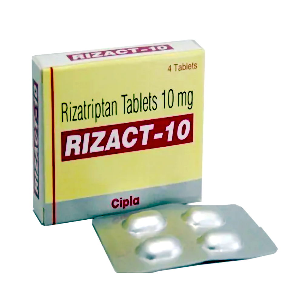 Rizatriptan Tablets Ip 10mg Rizatop-10