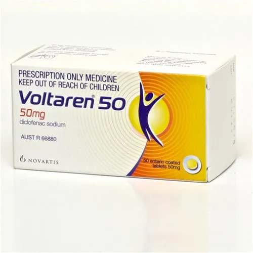 Voltaren 50mg Tablets Declofenac Sodium