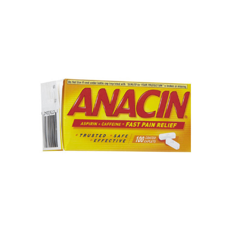 Anacin Fast Pain Relief 40Mg - Dosage Form: Tablet