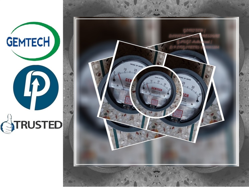 Gemtech Differential Pressure Gauge By Bhumi World Industrial Park Bhiwandi Maharashtra