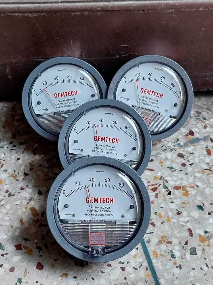 G2000-100 Pascal Gemtech Differential Pressure Gauge