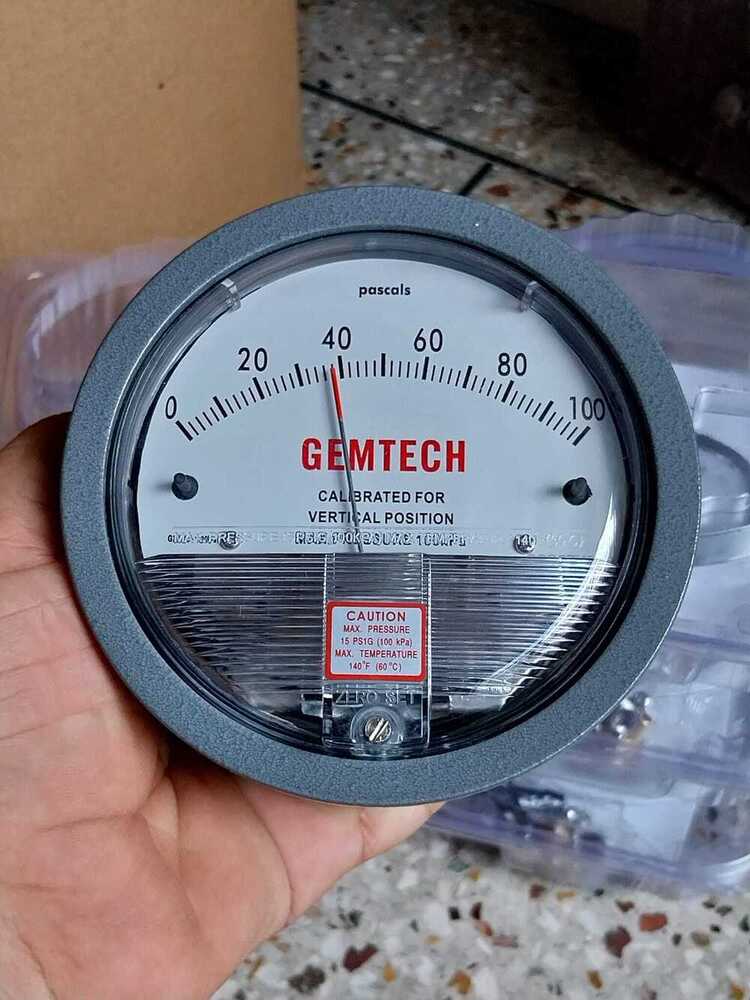 G2000-100 Pascal Gemtech Differential Pressure Gauge