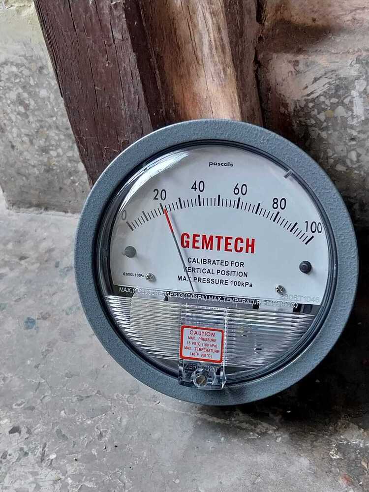 G2000-100 Pascal Gemtech Differential Pressure Gauge