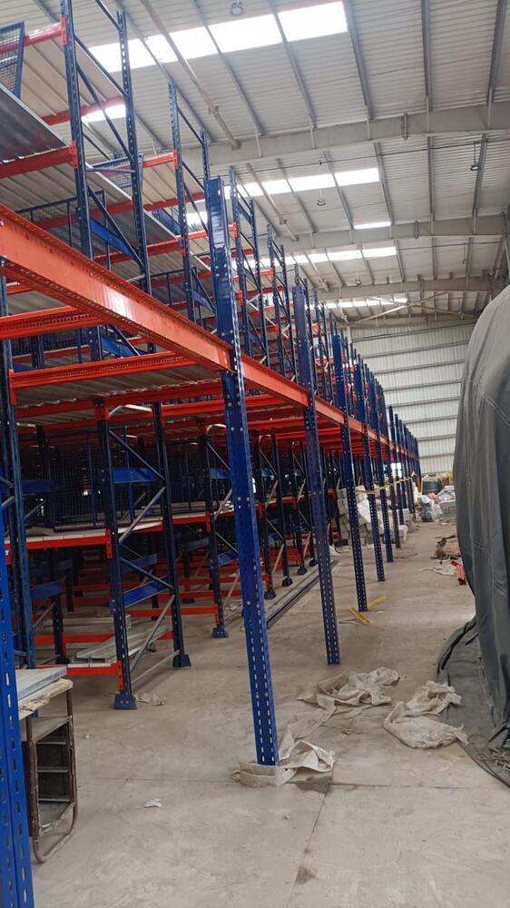 Pallet Racking System - Color: Gray