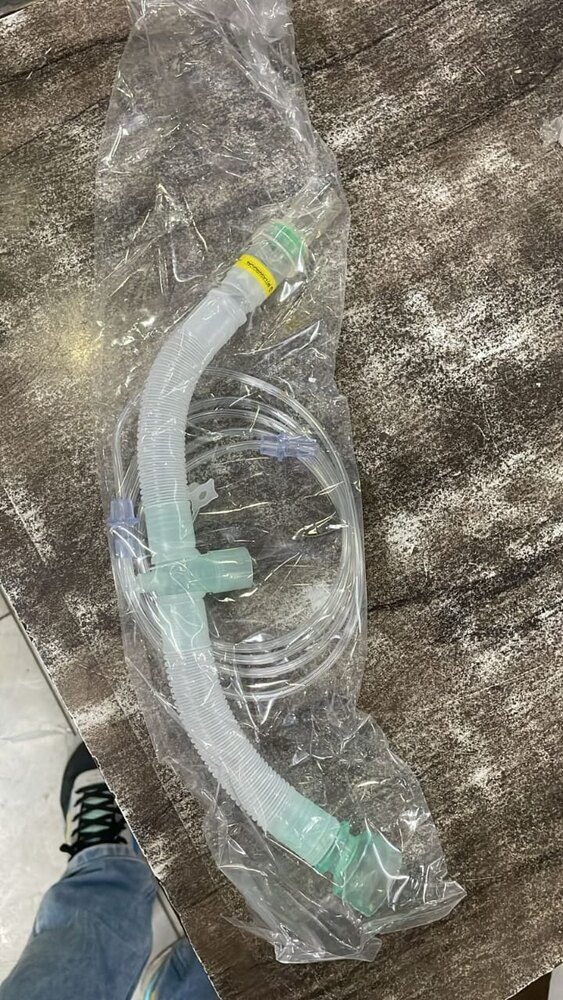 PVC Heated LP10 VENTILATOR  OXYGEN KIT